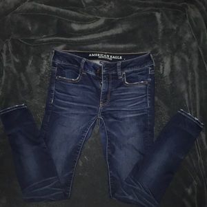 American eagle skinny super stretch jeggings